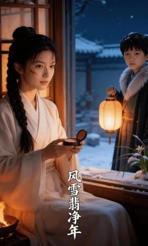 短剧《风雪翡净年》海报