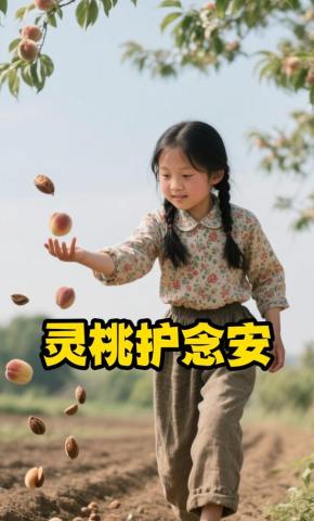 短剧《灵桃护念安》海报