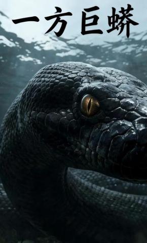 短剧《一方巨蟒》海报