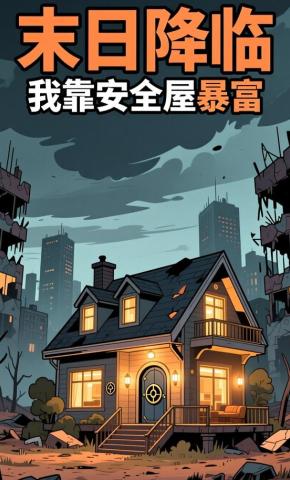 短剧《末日降临：我靠安全屋暴富》海报