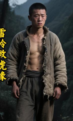 短剧《雪岭救虎缘》海报