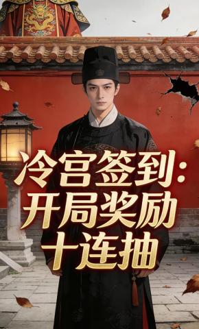 短剧《冷宫签到：开局奖励十连抽》海报