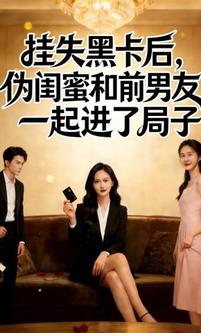 短剧《挂失黑卡后，伪闺蜜和前男友一起进了局子》海报