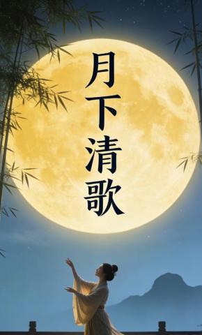 短剧月下清歌海报