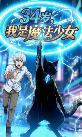 短剧《34岁，我是魔法少女》海报