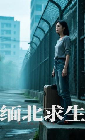 短剧《缅北求生》海报