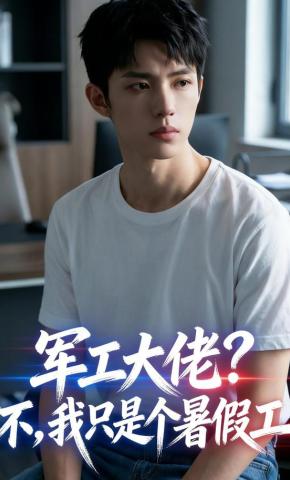 短剧《军工大佬？不，我只是个暑假工》海报