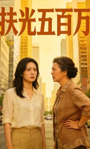 短剧《扶光五百万》海报