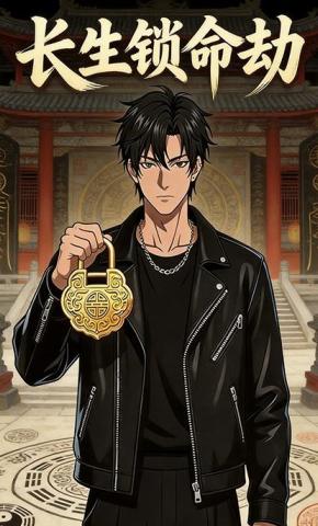 短剧《长生锁命劫》海报