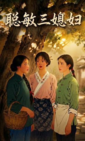 短剧《聪敏三媳妇》海报
