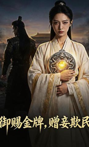 短剧《御赐金牌，赠妾欺民》海报