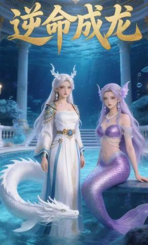 短剧《逆命成龙》海报