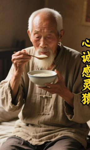 短剧《心诚感灵猿》海报