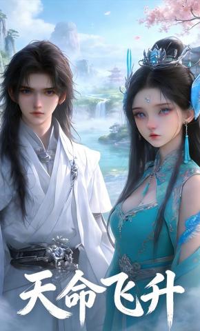 短剧《天命飞升》海报