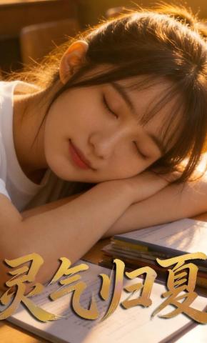 短剧《灵气归夏》海报