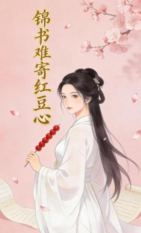 短剧《锦书难寄红豆心》海报