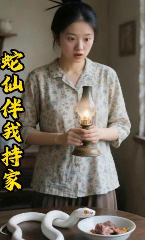 短剧《蛇仙伴我持家》海报