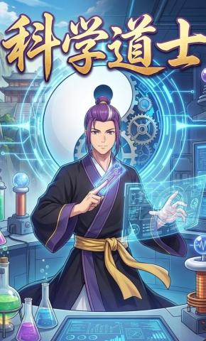 短剧《科学道士》海报