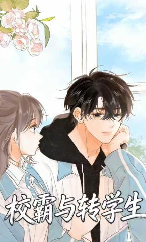 短剧《校霸与转学生》海报