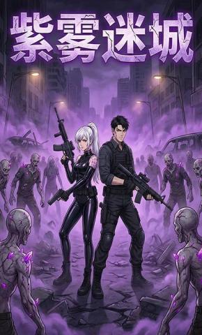 短剧《紫雾迷城》海报