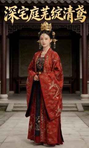 短剧《深宅庭芜绽清鸢》海报