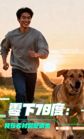 短剧《零下70度：我在农村别墅求生》海报