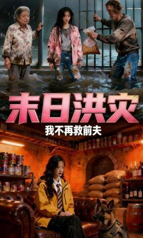 短剧《末日洪灾，我不再救前夫》海报