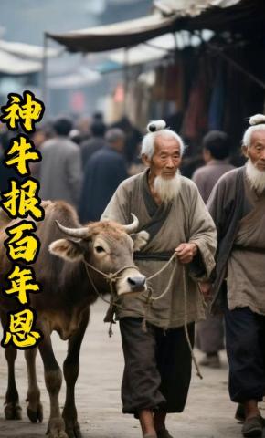 短剧《神牛报百年恩》海报