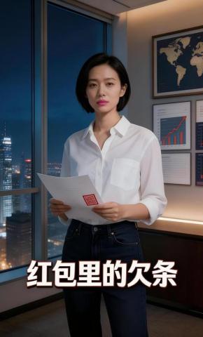 短剧《红包里的欠条》海报