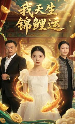 短剧《我天生锦鲤运》海报