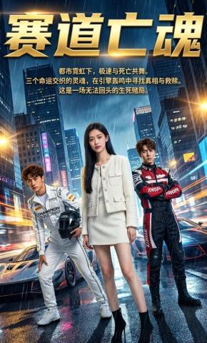 短剧《赛道亡魂》海报