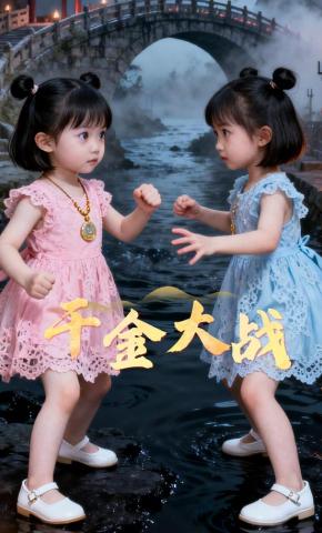 短剧《千金大战》海报