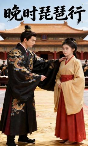 短剧《晚时琵琶行》海报