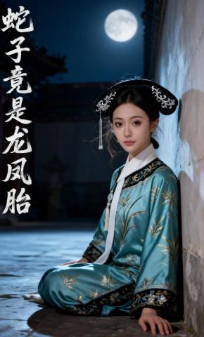 短剧《蛇子竟是龙凤胎》海报