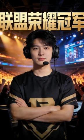 短剧《联盟荣耀冠军》海报