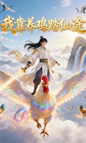短剧《我靠养鸡踏仙途》海报
