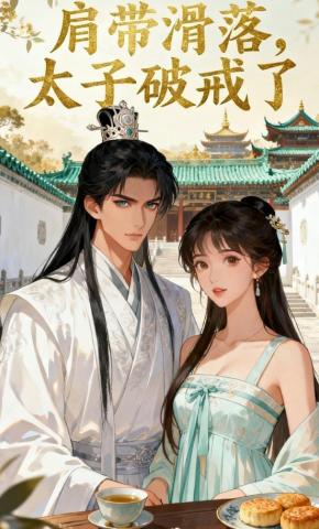 短剧《肩带滑落，太子破戒了》海报