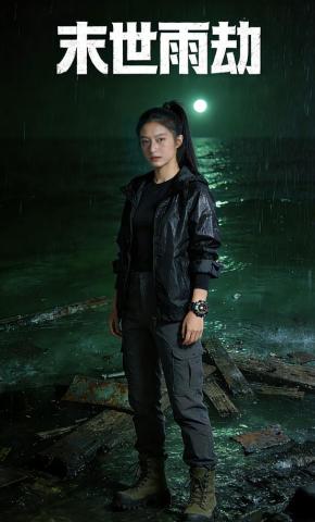 短剧末世雨劫海报