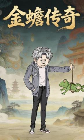 短剧《金蟾传奇》海报