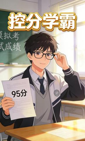 短剧《控分学霸.》海报
