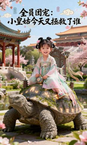 短剧《全员团宠：小皇姑今天又拯救了谁》海报