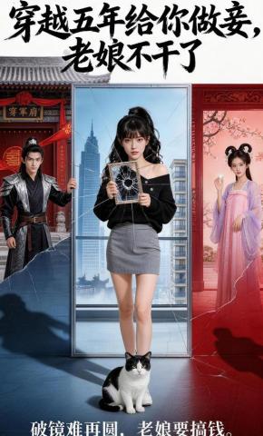 短剧《穿越五年给你做妾，老娘不干了》海报