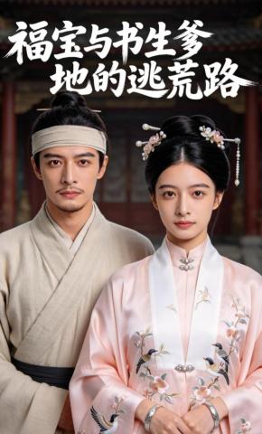 短剧《福宝与书生爹地的逃荒路》海报