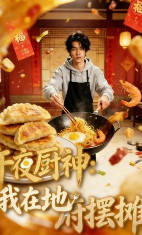 短剧《午夜厨神：我在地府摆摊》海报