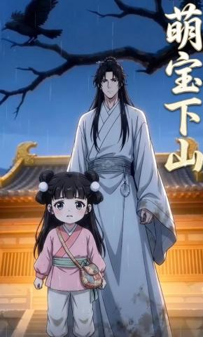 短剧《萌宝下山》海报