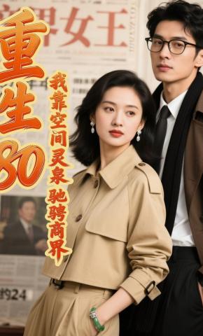 短剧《重生80我靠空间灵泉驰骋商界》海报