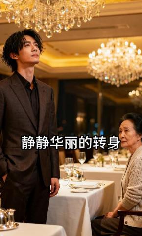 短剧《静静华丽的转身》海报