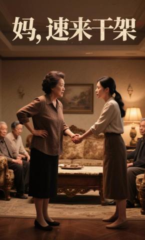 短剧《妈，速来干架》海报