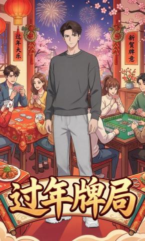 短剧《过年牌局》海报