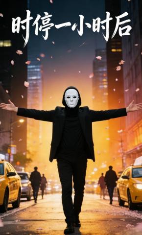 短剧《时停一小时后》海报